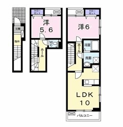 パレス　ジェリカ　III　Ａの物件間取画像